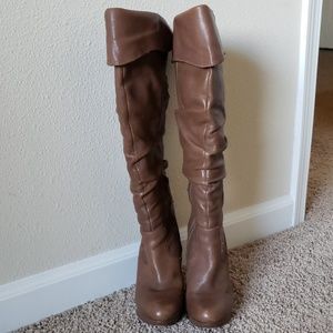Jessica Simpson Knee High Leather Boots